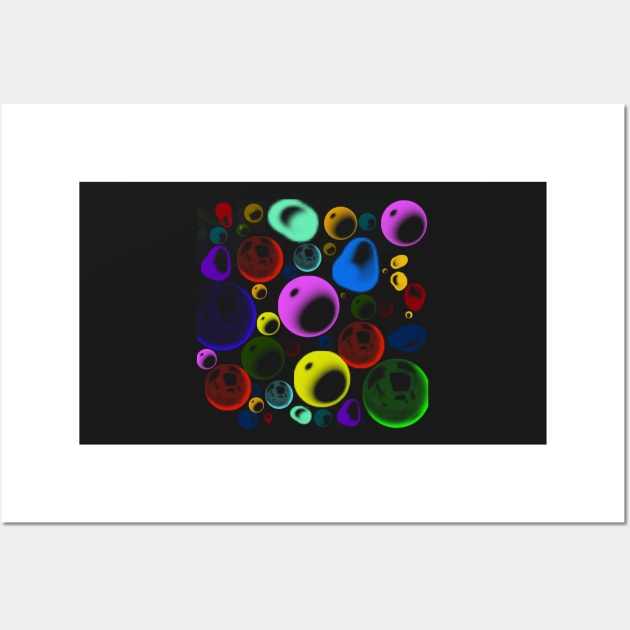 Bubbles, Bubbles, Bubbles Wall Art by tommysphotos